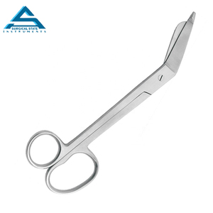 Ciseaux utilitaires en acier inoxydable avec poignée en plastique pour les infirmières ou la base d'instruments chirurgicaux en toile - Product Image 6