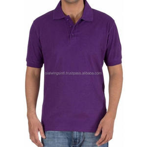 Polo a rayas en brazos para hombre, Camiseta de algodón bordada con diseño de tu propia marca, color azul oscuro - Product Image 3