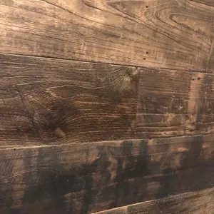 Barnwood de teca reciclada y tablón de madera vieja