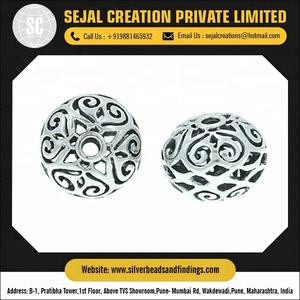 Bijoux en perles lâches en argent sterling de haute qualité B126 - Product Image 2