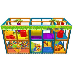 Pequeño parque infantil para interiores, nuevo modelo parque infantil suave para niños, softplay, Castillo travieso - Product Image 3