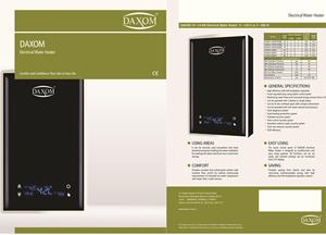 380 Volt 3 Phase 50 Hz Electric <b>Water</b> <b>Heater</b> for Home Use Constant Temperature Hot <b>Water</b> for Households Hotels Garages Plastic - Product Image 4