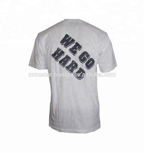 เสื้อยืดคอกลมสำหรับผู้ชาย, ผ้าฝ้าย95% 5% อีลาสเทนไซส์พลัสระบายอากาศและใส่สบายล่าสุดผ้าเจอร์ซีย์ธรรมดา - Product Image 3