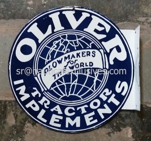 Letrero de Metal Personalizado de Alta Calidad, Letrero Decorativo Publicitario, Esmalte, Serigrafía, Técnica de Hierro Pintado, Letrero con Borde - Product Image 2