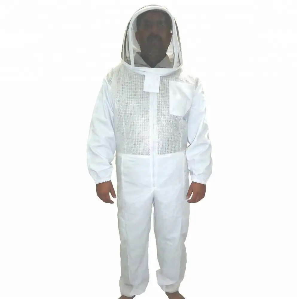 3層ベンチレーテッド養蜂スーツ3層養蜂ウェア養蜂家安全スーツ