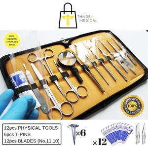 Kit de disección avanzada de 26 piezas, herramientas de acero inoxidable de calidad superior para diseccionar ranas Mahersi - Product Image 2