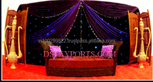 Décoration de mariage Paisleys dorés Dernière conception Paisley en fibre pour la décoration de mariage Décoration de mariage indien Paisley Australie - Product Image 4