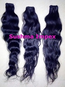 Extensions de cheveux humains vierges non traités indiens, tissage à la machine, double trame, toutes les couleurs, adaptées à 95-105 g - Product Image 6