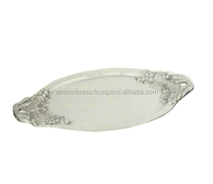 Frontière Décoratif Décor De Table De Mariage Fruits Plat Plat En Aluminium - Product Image 6