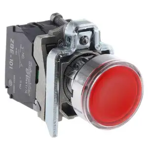 Schneider XB4BA42 22Mm Red Push Button Switches