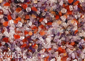 Agate naturelle indienne polie conception moderne graviers agrégés copeaux concassés pour la décoration de réservoir d'aquarium moderne - Product Image 5