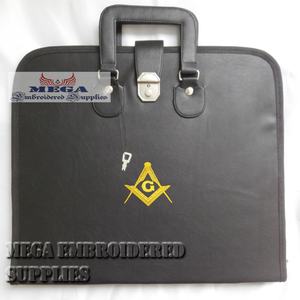 Estuches para Mandiles Masónicos - Escuadra y Compás - Product Image 1