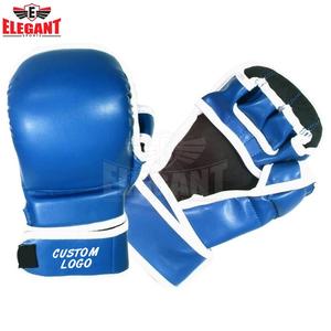 Guantes de entrenamiento MMA de Sparring de cuero sintético con estampado personalizado de cuero PU guantes MMA/guantes de combate MMA/guantes de lucha mma - Product Image 2