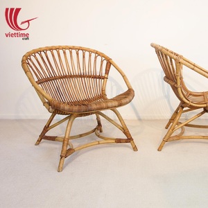 Chaise de jardin en rotin et osier d'extérieur, fabriqué au Vietnam, livraison gratuite - Product Image 3