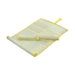 Exportador de calidad diseño personalizado plegable ligero de algodón Picnic al aire libre paja playa Mat para la venta - Product Image 1