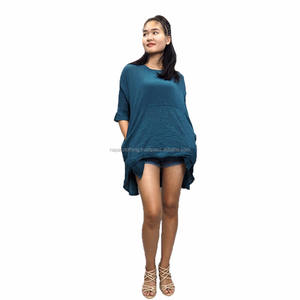 NAPAT <b>Summer</b> <b>Ladies</b> Blusas Chemise Femininas Long Sleeve Shirt Tops Womens Clothing Linen Cotton - Product Image 3