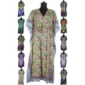 Vestido de playa para mujer, caftán largo informal, ropa de noche - Product Image 1