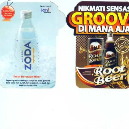 0% مشروب كحولي بيرة جذر ، Zoda مشروب اندونيسيا مورد مباشر