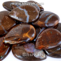 Opale de Boulder naturelle, cabochon semi-précieux, pierre précieuse, prix du marché australien