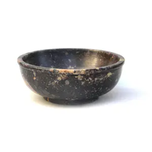 Natural Stone Soapstone Pot for Kitchenware Table Top Smudge Incense Bowl Resin Burner Multipurpose Bowl Palo Santo Holder