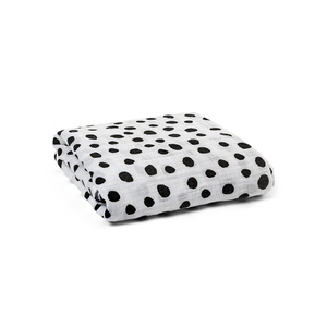 Diseño de logotipo personalizado 100% algodón bebé de muselina de Swaddle Manta - Product Image 1