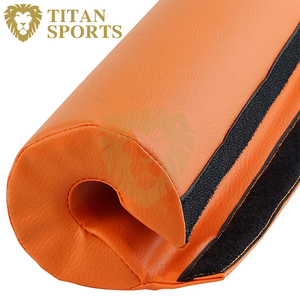 PU Leather Barbell <strong>Bar</strong> Wrap <strong>Pad</strong> for Weightlifting - Product Image 4