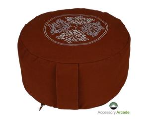 Cojín de Meditación Zafu Sin Pliegues Hecho en India con Tela de Algodón Teñida, Color y Logotipo Personalizables, Opción de Marca Privada - Product Image 5