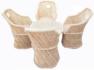 Conjunto de sofá antiguo para exteriores, 2 sofás, mesa de ratán de bambú 2023, juegos de jardín para Hotel, restaurante, Patio de césped - Product Image 3