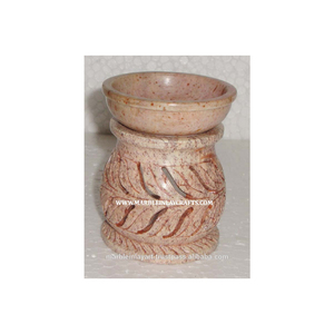 Soapstone Aroma Oil Burner , Aroma Fragrance Oil Warmer - Product Image 1
