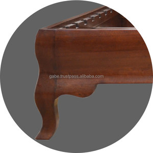 Antique <b>Bed</b> Elly Solid Mahogany Wood <b>Queen</b> <b>Size</b> Home Furniture for Bedroom Use - Product Image 5