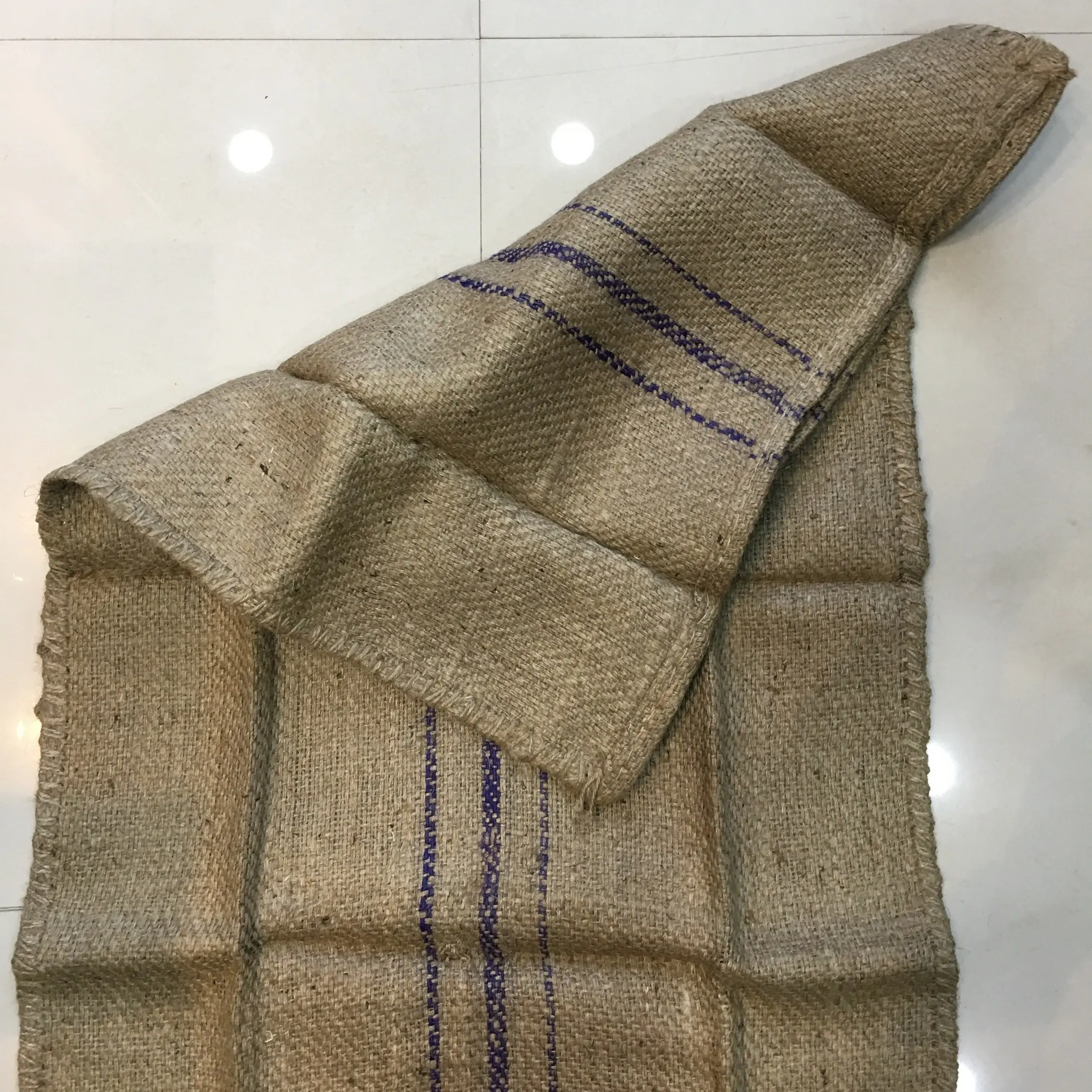 Sacs gris en Jute pour noix, emballage de café