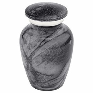 โกศที่ระลึกสำหรับงานศพขี้เถ้าโลหะอลูมิเนียมทองเหลือง - Product Image 1