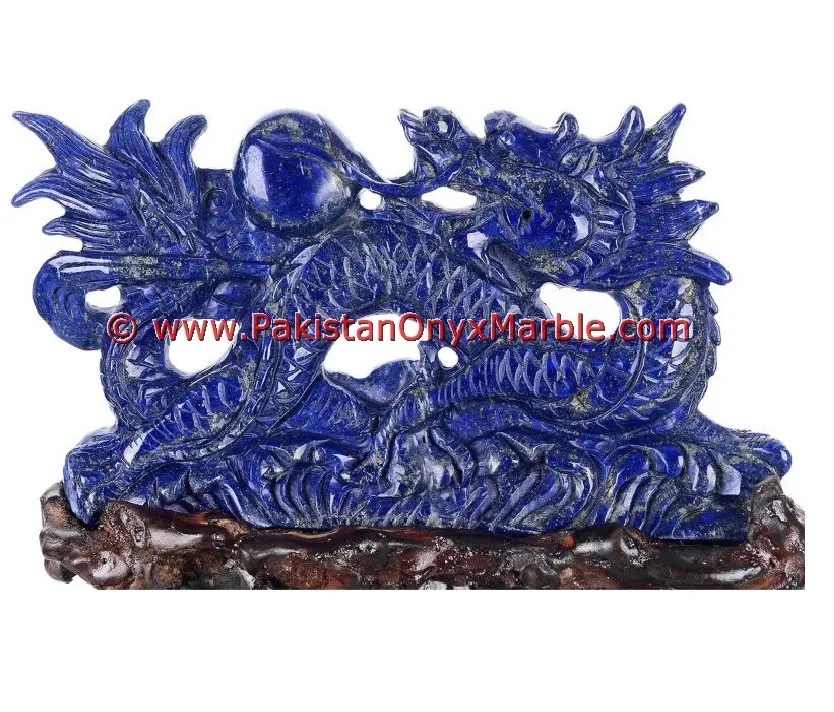 Batu Permata Alami Lapis Lazuli Ukiran Kuda Patung Lapis Lazuli Bentuk Hewan Patung dan Kerajinan Burung Tokoh Buatan Tangan