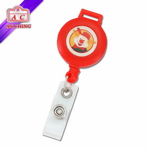 15 mm <b>Lanyard</b> with Retractable <b>Badge</b> <b>Holder</b> Reel - Product Image 2