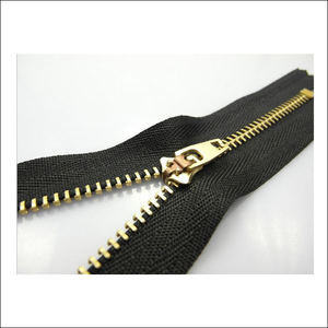 Cremallera de latón con bloqueo automático de extremo abierto de plástico de nailon duradero de alta calidad, cadena de 100cm para zapatos, prendas, bolsas, almohadas, marca OZL - Product Image 2