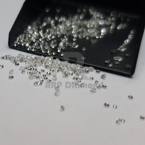 0.7ถึง1.2มม. ลบ2สี GHI VVS PURITY HPHT Lab สร้างเพชรขัดเงาระยะประชิดเพชรสังเคราะห์สีขาวตัดเพชร - Product Image 5