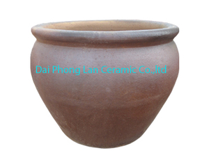 Cónico cuadrado boda al aire libre olla negro arcilla cerámica plater - Product Image 3