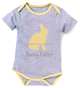 Combinaison pour bébé en coton biologique à impression personnalisée, vêtements pour nouveau-né, barboteuse pour bébé, combinaison en coton biologique, fabrication en Inde - Product Image 6