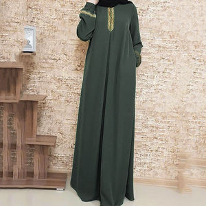 2019 nouveau dernier Design haute qualité AJM élégant Abaya pour filles et femmes traditionnel musulman vêtements et accessoire - Product Image 4