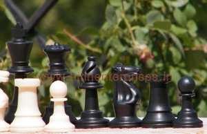 Bộ Cờ Vua Bằng Nhựa Bộ Cờ Vua Bằng Nhựa Màu Trắng Trò Chơi Bàn - Product Image 5