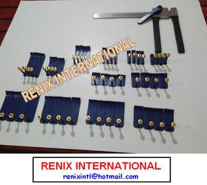 Juego de Retractores para Laminectomía Collis de Renix International, Acero Inoxidable Azul, Juego de Instrumentos Manuales con Soporte de Esterilización - Product Image 3
