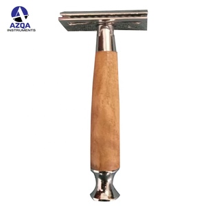 Rasoir de Barbier en Acier Inoxydable à Lame Droite Imprimée, Couteau à Lame Pliable pour le Soin Professionnel et Personnel - Product Image 4