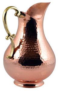 Jarra de cobre martillado con acabado pulido brillante, jarra de almacenamiento de agua para el hogar, restaurante, Hotel, uso decorativo, jarra de cobre - Product Image 3