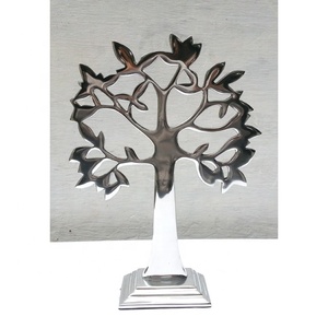 Arbre artificiel moderne en métal, SCULPTURE de décoration pour la maison, meilleure vente - Product Image 2