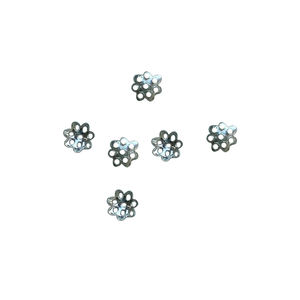 Tapas de extremo de Plata de Ley 925 de la India, precio al por mayor - Product Image 1