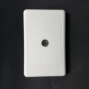 SAA Australia and NewZealand wall switch and socket. TV socket 118x74 JK