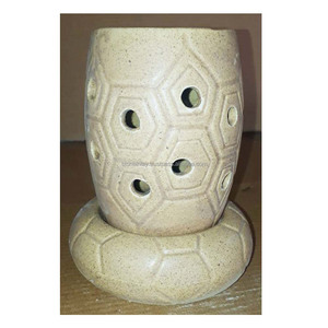 Brûleurs d'huile aromatique en céramique indienne - Product Image 1