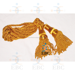 Écossais Golden Highland Cornemuse Soie Drone Cordon Personnalisé Décoratif Glands Cordons pour Bagpipers Highlanders Sac Pipers Accessoire - Product Image 3