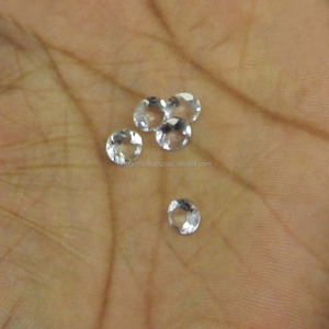 Rose De France Pink Amethyst 7mm Corte redondo Piedra preciosa suelta 1,06 Cts para joyería Piedra natural - Product Image 3