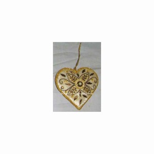 Décoration et ornements de Noël en forme de cœur - Product Image 1
